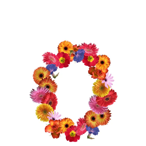 Çiçek yazı tipi tasarım