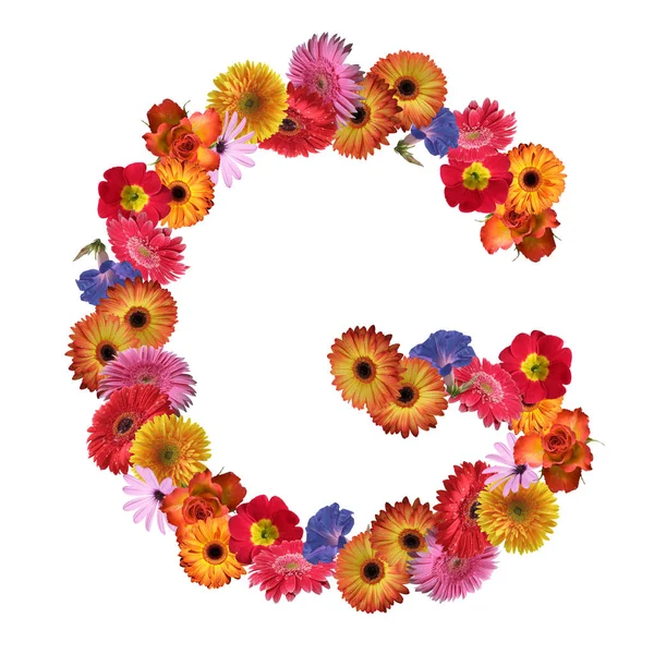 Çiçek yazı tipi tasarım