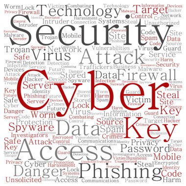 Siber Güvenlik erişim kelime bulutu