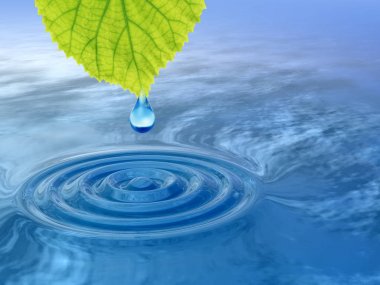 damla yaprak düşüyor