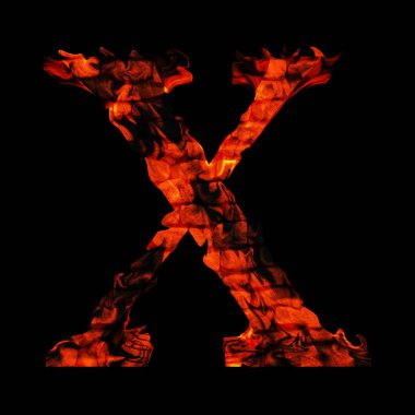 Vintage veya endüstriyel tasarımlar siyah arka plan, tatil için ideal yüksek çözünürlüklü kavramsal kırmızı yangın yazı yazma izole 