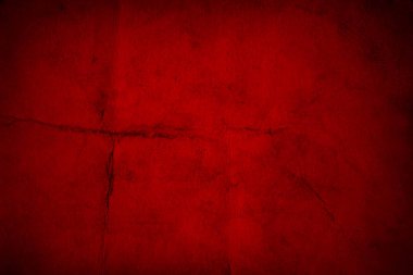 Eski veya vintage doku lekeli veya kirli yüzeyi tatil, Noel veya retro tasarımları için ideal yapılan eski kavramsal kırmızı kağıdı arkaplan