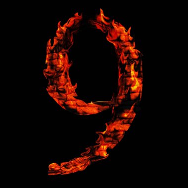 Vintage veya endüstriyel tasarımlar siyah arka plan, tatil için ideal yüksek çözünürlüklü kavramsal kırmızı yangın yazı yazma izole 