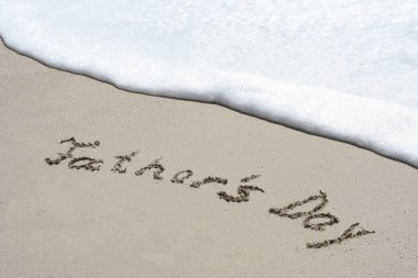 Babalar günü kuma el yazısı 