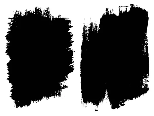 Колекція Художніх Гранжевих Чорних Творчих Ескізів Вектор Ілюстрація — стоковий вектор