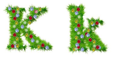 Noel yeşil çam ağacı