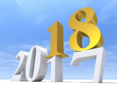  Yeni yıl arifesi, tatil sembolü