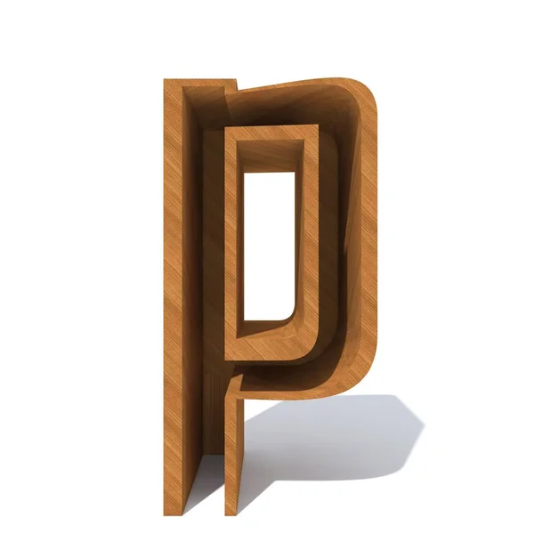 木制的棕色字体 — 图库照片