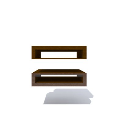 Kavramsal ahşap kahverengi yazı tipi veya beyaz izole türü, ahşap veya Kereste Sanayi parça. Pürüzsüz maun yüzey el yapımı heykel.