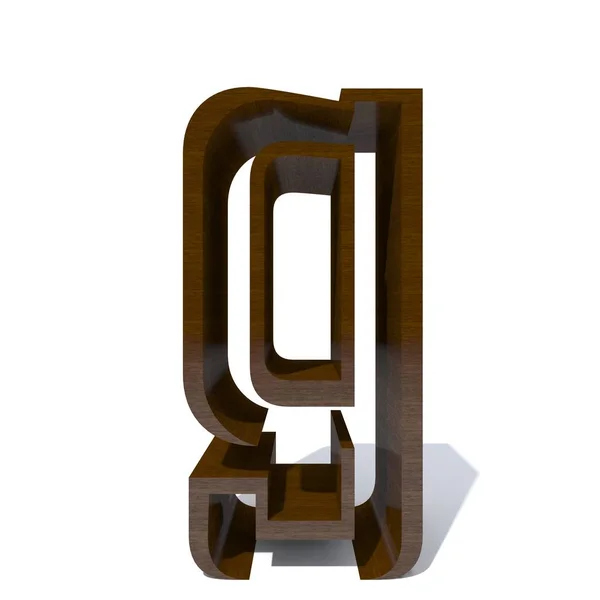 Εννοιολογική Ξύλινο Καφέ Γραμματοσειρά Τύπο Ξυλεία Ξυλεία Κομμάτι Βιομηχανία Απομονωμένα — Φωτογραφία Αρχείου