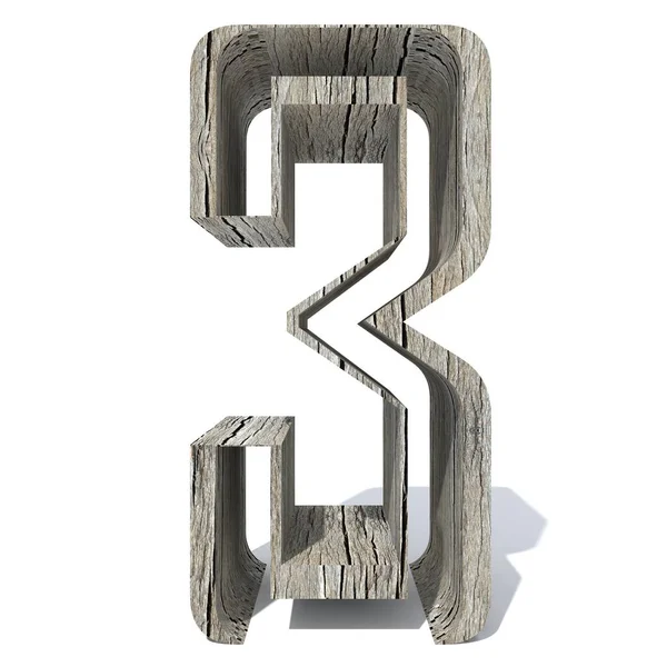 Conceptuele Hout Houten Lettertype Type Hout Hout Industrie Stuk Geïsoleerd — Stockfoto