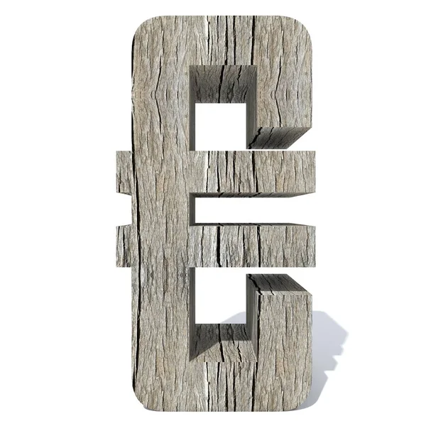 Концептуальные Деревянные Деревянные Шрифты Тип Древесина Древесина Промышленности Кусок Изолированы — стоковое фото