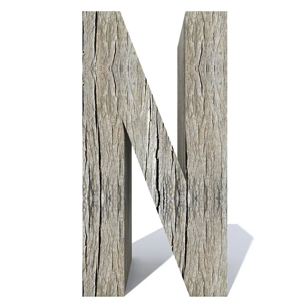 概念の木材や木製のフォントまたは白い背景上に分離型 木材や木材の産業部分です イラストレーションとしてヴィンテージの古い手作りの文字 — ストック写真