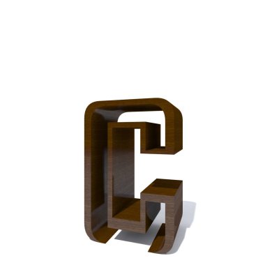 Kavramsal ahşap veya ahşap kahverengi yazı tipi veya beyaz arka plan üzerinde izole türü, ahşap veya Kereste Sanayi parça. Eğitici hadwood malzeme, pürüzsüz yüzey maun el yapımı 3d çizim nesnesi heykel.