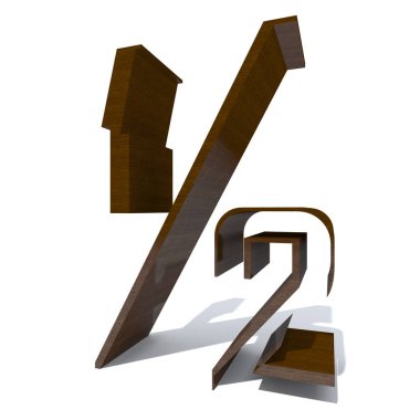 Kavramsal ahşap veya ahşap kahverengi yazı tipi veya beyaz arka plan üzerinde izole türü, ahşap veya Kereste Sanayi parça. Eğitici hadwood malzeme, pürüzsüz yüzey maun el yapımı 3d çizim nesnesi heykel.