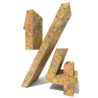 Kavramsal eski paslı metal imza izole üzerinde beyaz arka plan