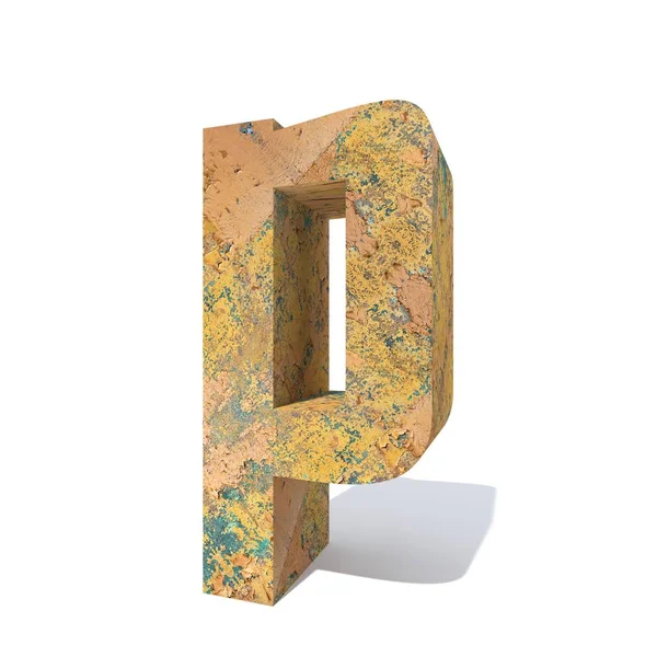 Conceptual Viejo Metal Oxidado Letra Letra Pequeña Aislado Sobre Fondo —  Fotos de Stock