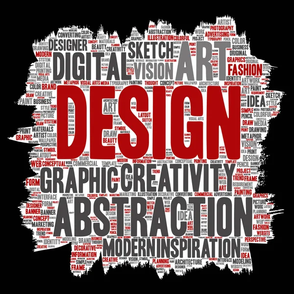 Vektor Konzeptuelle Kreativität Kunst Grafische Identität Design Visuelle Pinsel Papier — Stockvektor
