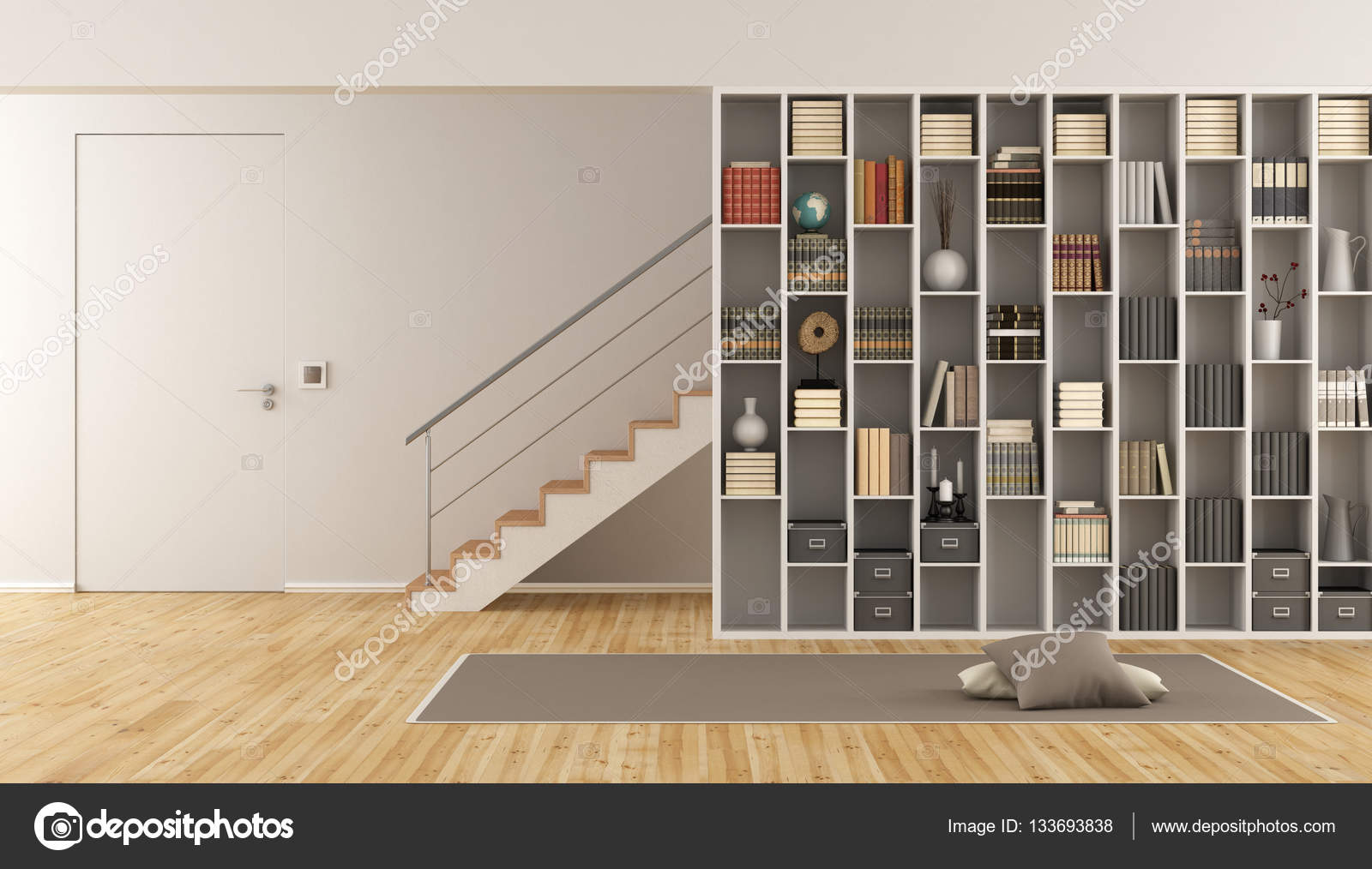 https://st3.depositphotos.com/1047404/13369/i/1600/depositphotos_133693838-stockafbeelding-woonkamer-met-boekenkast-en-trap.jpg