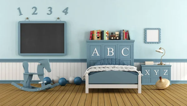 Retro child bedroom — Stock Photo, Image