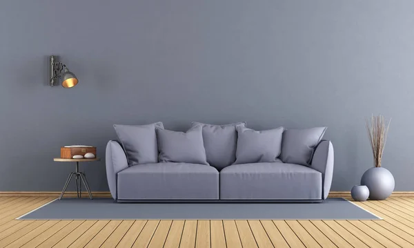 Paars moderne lounge — Stockfoto