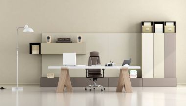 Minimalist modern ofis