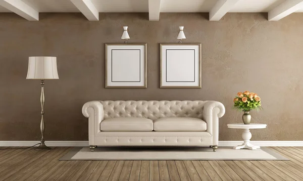Sala de estar elegante — Fotografia de Stock