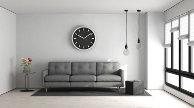minimalist oturma odası