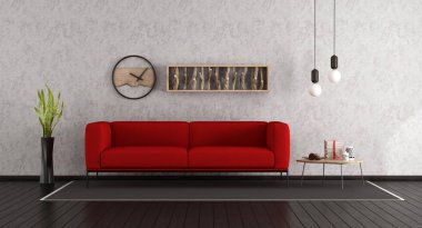 minimalist oturma odası