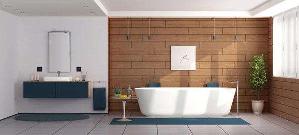 Şık modern banyo — Stok fotoğraf