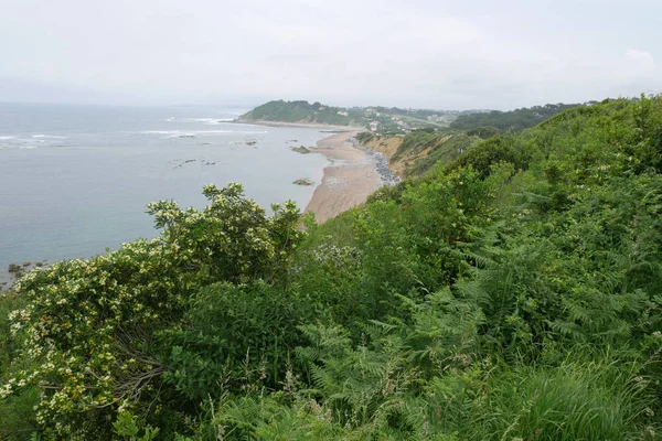 Wybrzeża Atlantyku w st. Jean de luz, Francja — Zdjęcie stockowe