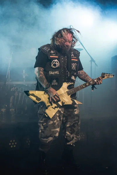 Max e Iggor Cavalera Live Show — Fotografia de Stock