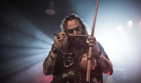 Max a zakládající člen skupiny Sepultura Live Show — Stock fotografie