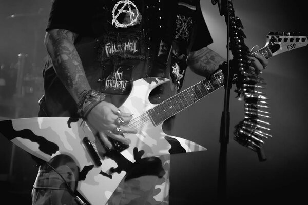 Max e Iggor Cavalera Show en vivo — Foto de Stock