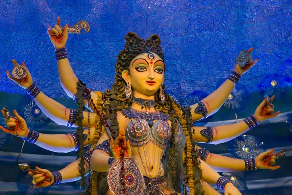 Durga Puja Holiday Design Kolkata India — стокове фото
