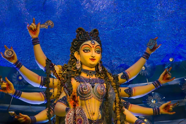 Durga Puja Tatil Tasarımı Kolkata Hindistan — Stok fotoğraf