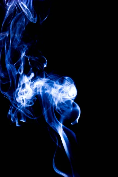 Abstract Smoke Black Background — Stock Photo, Image