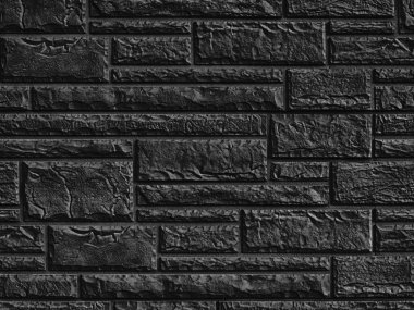 Siyah koyu Duvar tuğla
