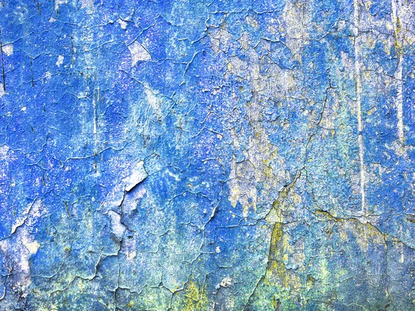 Blaue Betonstruktur Hintergrund, Vintage Farbton — Stockfoto