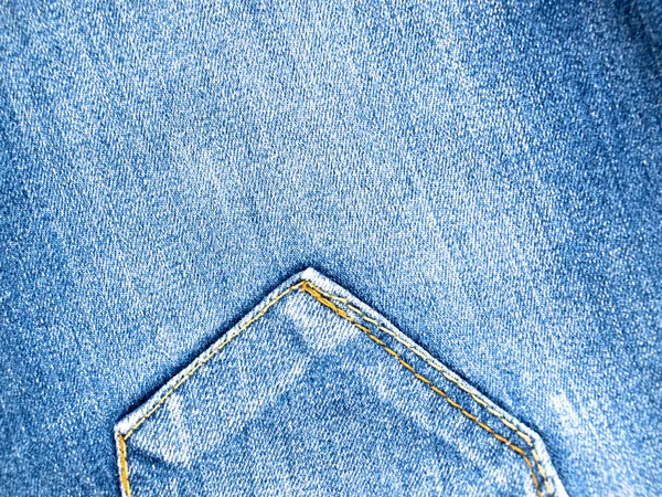 Blue jeans texture background, wrinkled denim texture background — Stock Photo, Image