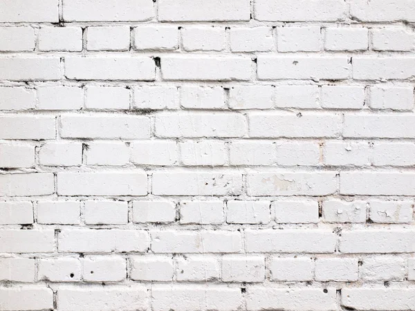 Textura da parede de tijolo branco ou fundo — Fotografia de Stock