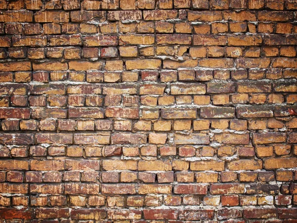 Old grunge brick wall background texture for design — Stock Photo, Image