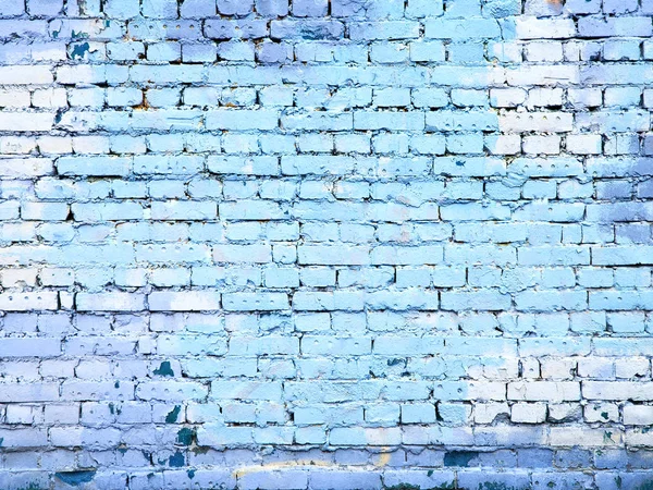Blue brick wall stone texture background for design — Stock Photo, Image