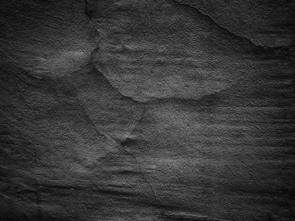 Uma parede escura textura preta para fundo — Fotografia de Stock