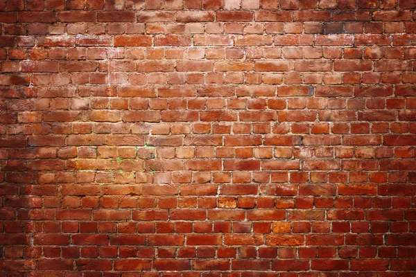Grunge bakstenen muur, rode textuur, achtergrond verweerde oppervlak — Stockfoto