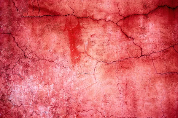 Rode cement textuur, betonnen oppervlak van de muur, gekleurde backgr — Stockfoto