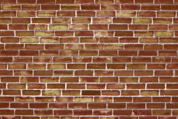 Vecchia muratura, la parete di sfondo di blocchi rossi — Foto Stock