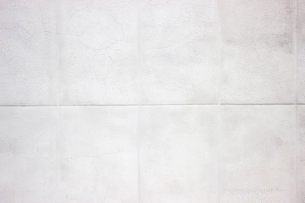 Vit vägg av stenblock, lätt konsistens som bakgrund — Stockfoto