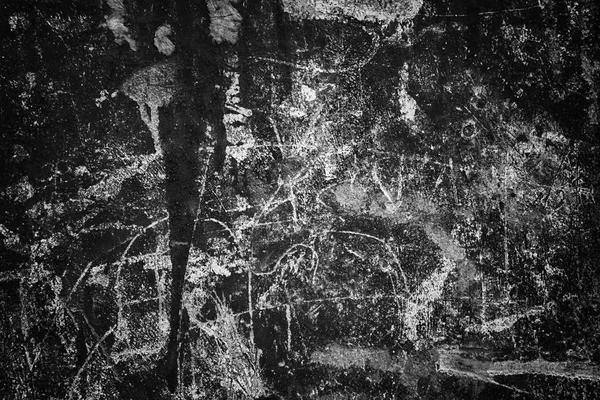 Fond mural sombre, surface de ciment texture noire — Photo