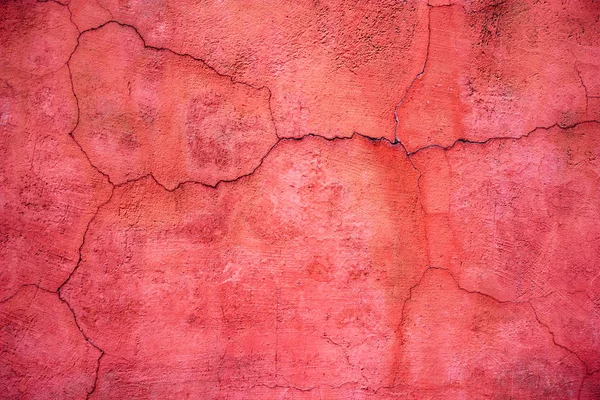 Kırmızı çimento doku, duvardaki renkli backgr beton yüzey